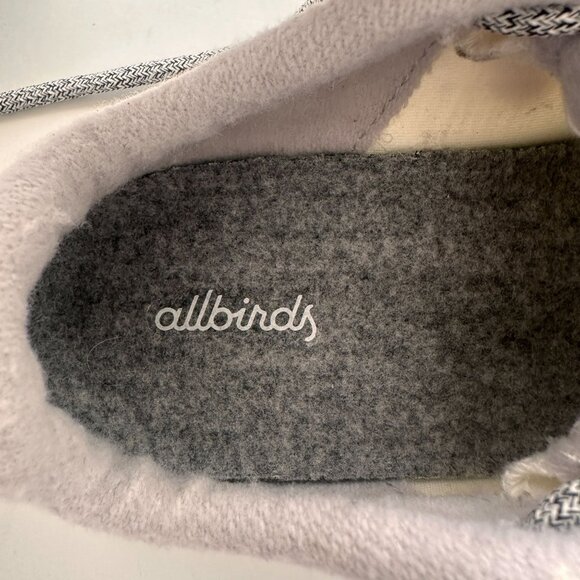 Allbirds Womens Wool Runners White Size 7 - Picture 8 of 8